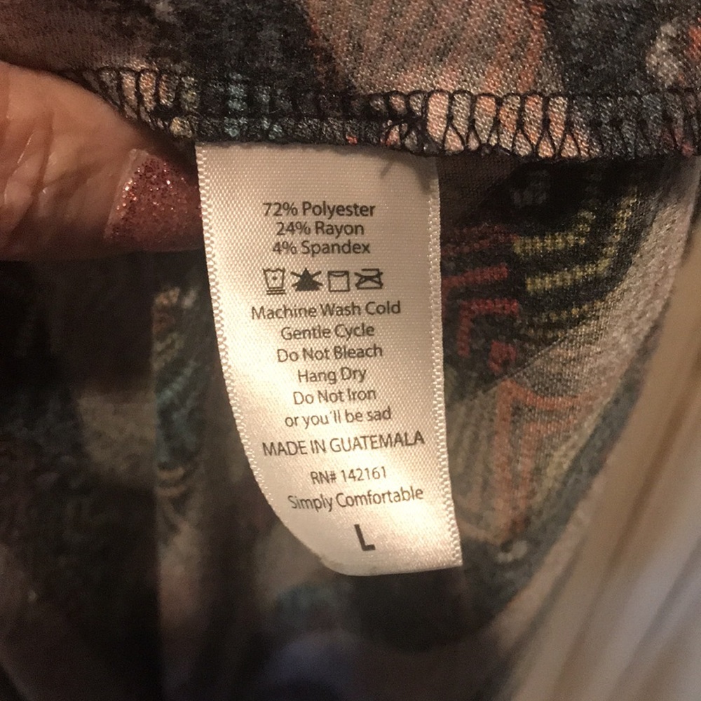 LuLaRoe Carly Dress L - Picture 4 of 5